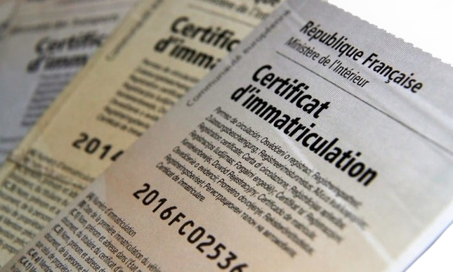 Demande de carte grise par une agence spécialisée Le Thillot